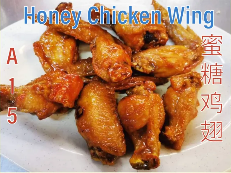Honey Chicken Wing (蜜糖鸡翅) at Calvin Hot Wok, Klang