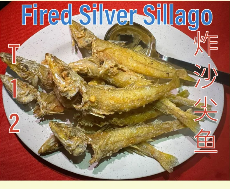 Fried Silver Sillago (炸沙尖鱼) at Calvin Hot Wok, Klang
